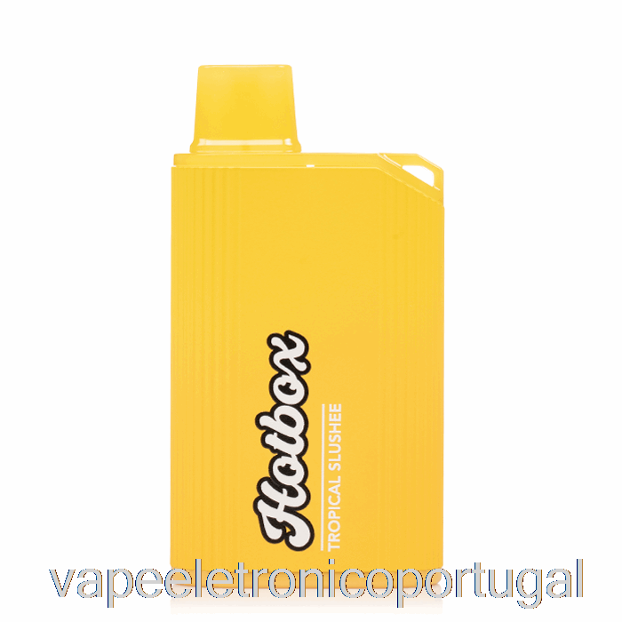 Vape Eletrônico Puff Marcas Hotbox 7500 Raspadinha Tropical Descartável